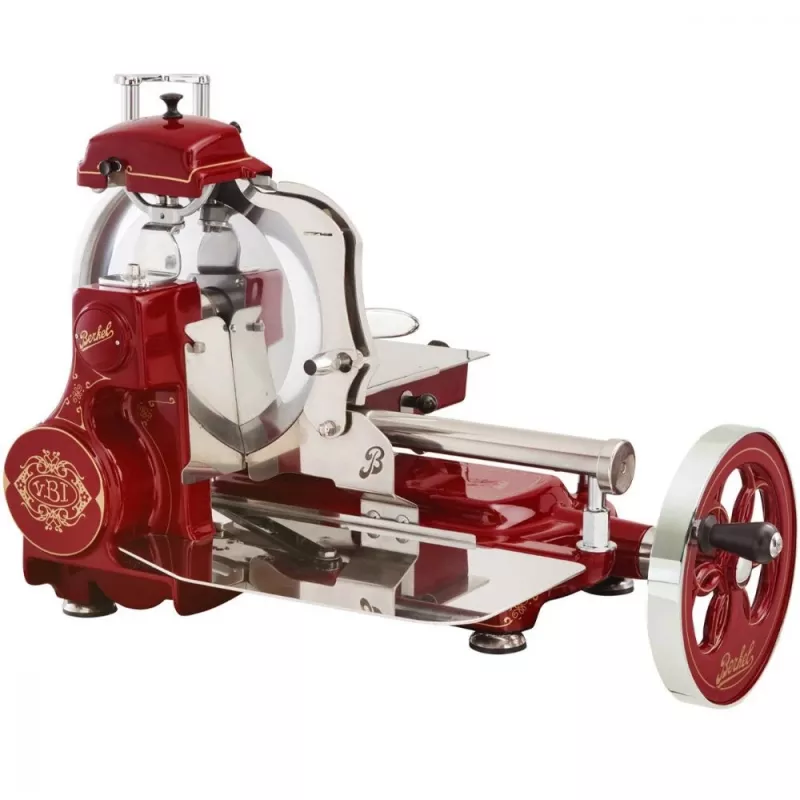 Handmatige snijmachine Berkel Volano Tribute rood aluminium