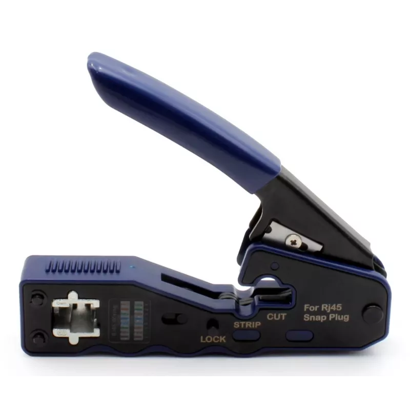 Krimptang voor doorvoerstekkers RJ45 (8P8C) cat.5e/cat.6