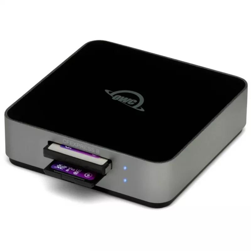 Other World Computing OWC Atlas – kaartlezer (SDXC UHS-II, CFexpress Type-B) – USB-C 3.2 Gen 2 (OWCTCCFXBSDRDR)