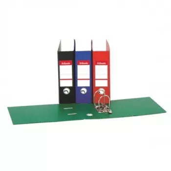 Binder Esselte No.1, A5 / 75 mm, 232 x 285 mm, langwerpig, blauw