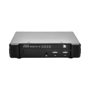 Adder AdderLink INFINITY 2122 KVM-extender-ontvanger voor twee monitoren, twee SFP-poorten