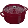 Ronde gietijzeren cocotte Staub La Cocotte 3,85 L, bordeaux