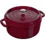 Ronde gietijzeren cocotte Staub La Cocotte 3,85 L, bordeaux