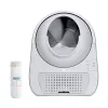 Zelfreinigende kattenbak Catlink Scooper Young, grijs – 13 l, 600 × 580 mm, 12V-adapter