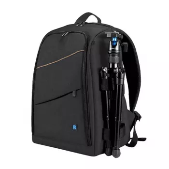 Rugzak Puluz PU5011B waterdicht zwart – cameratas/accessoiretas, compacte beschermende rugzak