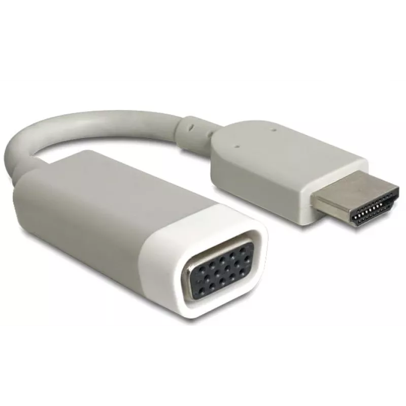 Videokabeladapter DeLOCK 65469 VGA D-Sub naar HDMI type A wit