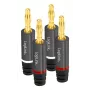 LogiLink bananenstecker-set, 4-delig (2 paar) voor kabeldiameter tot 4 qmm, schroefdesign zorgt voor - 1 stuk (CA1212)
