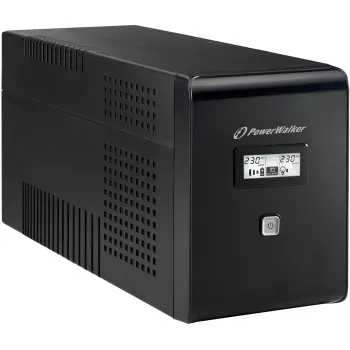 PowerWalker VI 2000 LCD 2 kVA 1200 W 2 AC-uitgangen