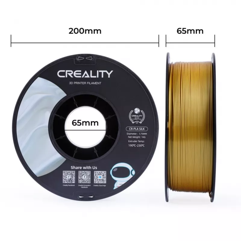 3D-printmateriaal Creality 3D 3301120001 goud 1 kg 1,75 mm