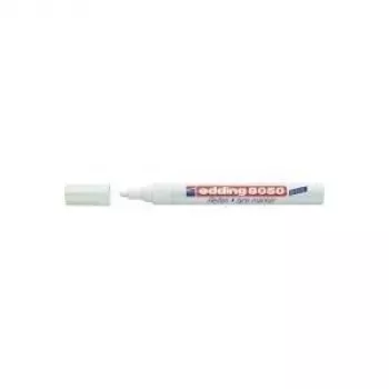 Permanentmarker Edding 8050 ronde punt Wit 1 stuk