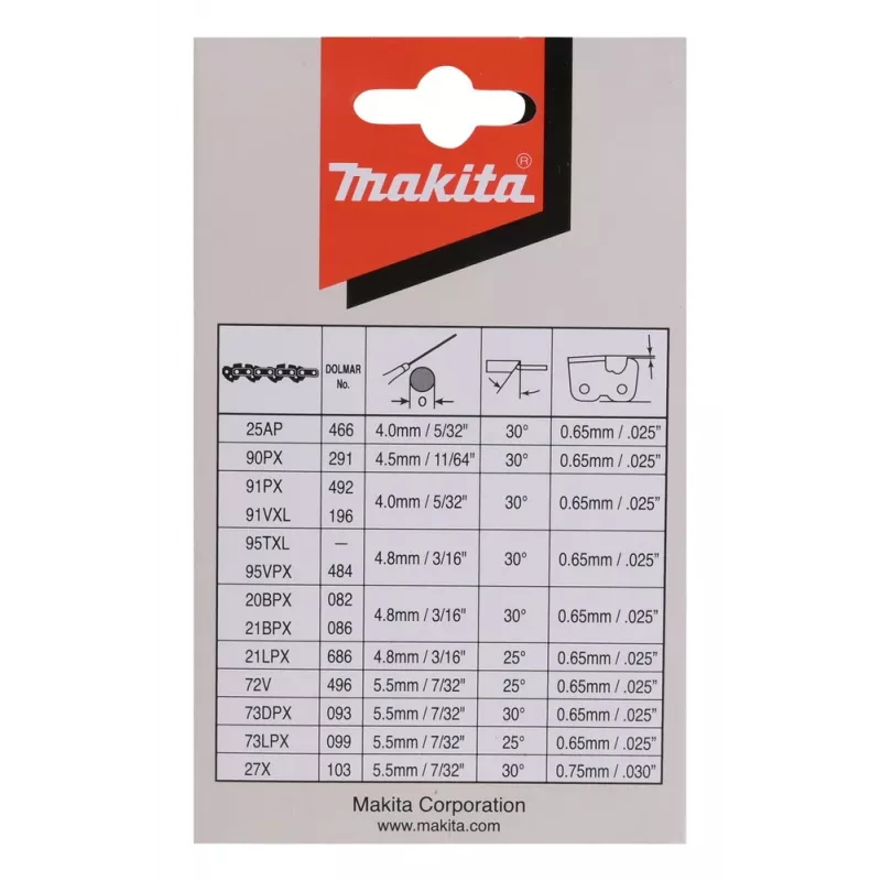 Makita 191H12-3 elektrische kettingzaag accessoire 1 stk.