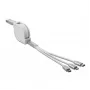 USB-kabel DeLOCK 85850 0,98 m USB 2.0 USB A USB C/Micro-USB B/Lightning