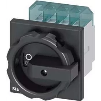 Siemens 3LD2003-0TK51 - 4P - Zwart - 400 V - 690 V - CCC - CSA - UL - VDE - EAC - CE - LRS - 400-690 V