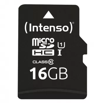 Flashgeheugen Intenso 16GB microSDHC UHS-I Class 10