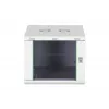 Wandgemonteerde 19-inch rackkast DIGITUS Dynamic-N DN-37106 — 9U, 600x600 mm, IP20, slot met sleutel