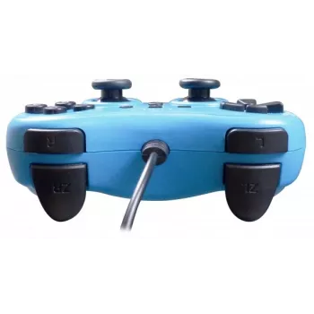 Bedrade controller SUBSONIC SA5488-1 Neon Blue — voor Nintendo Switch, bedrade verbinding
