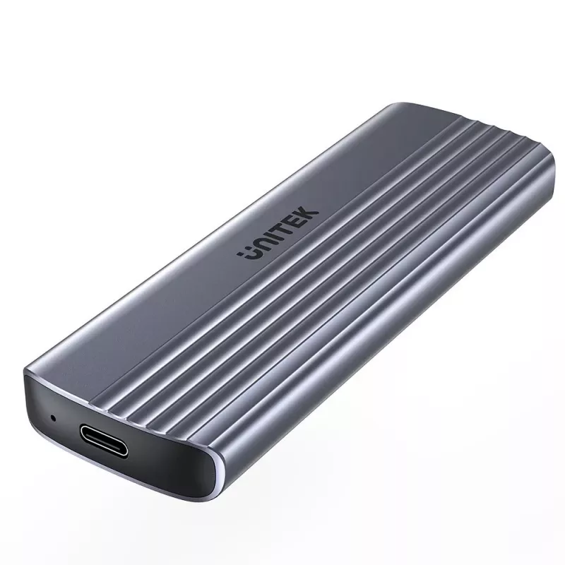 M.2-drivebehuizing - Unitek S1241B01 1x M.2 NVMe USB-C 10Gbps