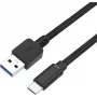 Perixx USB-kabel USB 3.0 USB-A-stekker, USB-C®-stekker 1 m zwart 11797 (11797)