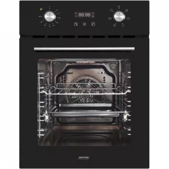 Inbouw-elektrische oven MPM MPM-45-BO-22, 50 L, 220–240 V, 2000 W, touch- en draaiknoppen, AquaClean