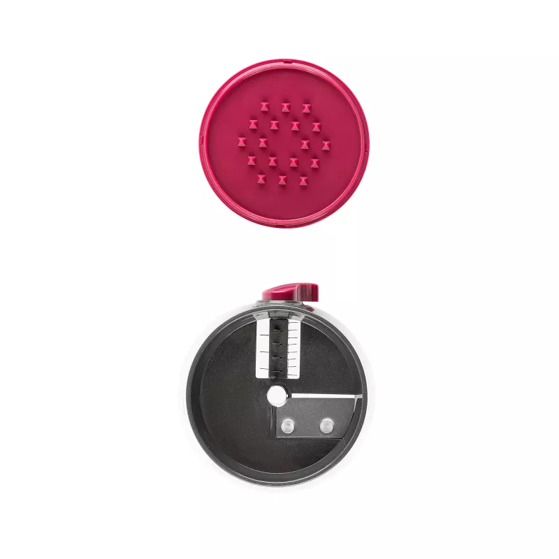 Handmatige hakmolen JATA HMAQ4508 zwart roze RVS-mes