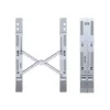 Unitek OT155SL opvouwbare laptopstandaard, aluminium, zilver