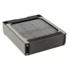Radiatorblok Aqua-Computer 33701 — aluminium/koper/rvs, 160×140×40 mm, zilver