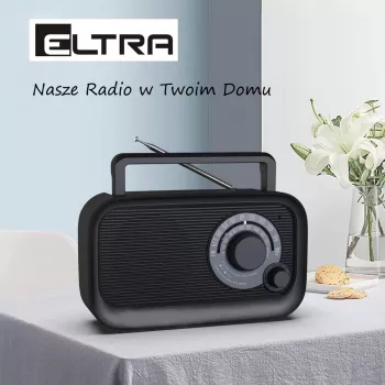 Eltra HANIA zwart draagbare radio (model )
