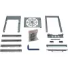 Serverbehuizing Inter-Tech 4U-4424 rack zwart, zilver