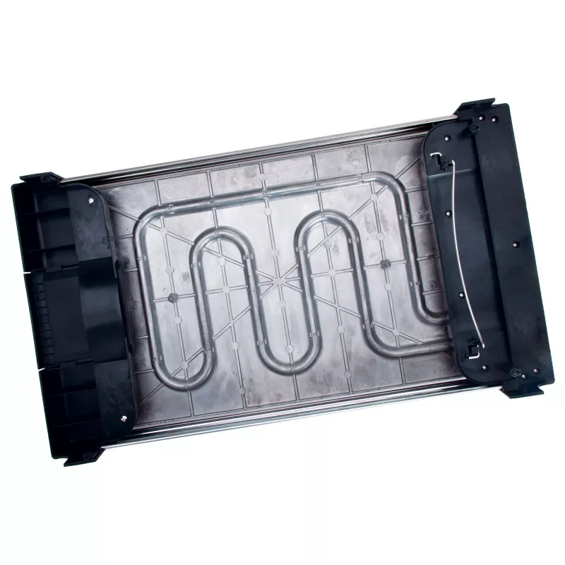 Contactgrill Jata JEGR3000 — rechthoekig 480×320 mm, 2700 W, touchbediening, zwart
