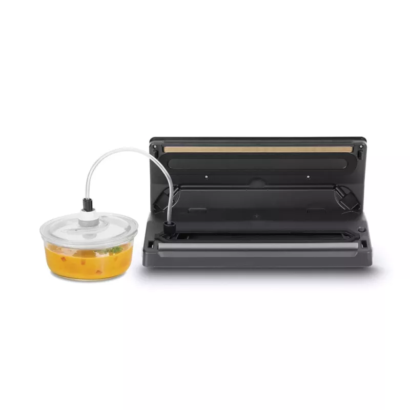 Caso | bar vacuümsealer | VR 390 advanced | vermogen 110 W | temperatuurregeling | zwart/roestvrij staal