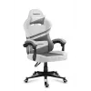 Gamestoel - Huzaro Force 4.4 wit Mesh