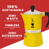 Moka pot Bialetti Rainbow zwart geel