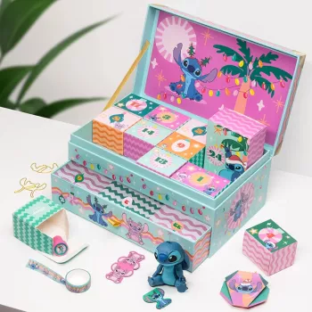 Adventskalender-opbergbox van Paladone PP15751LS met 24 vakken