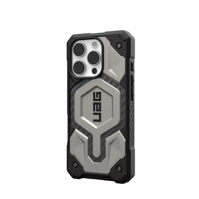 Urban Armor Gear Monarch Pro telefoonhoesje 16 cm (6,3) cover titanium