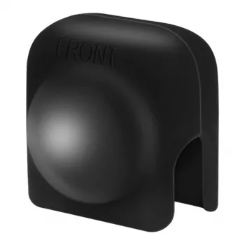 PULUZ siliconen lensbescherming voor Insta360 X4 / X5 (zwart)