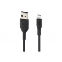 Lightning-kabel Belkin CAA001BT2MBK 2 m zwart