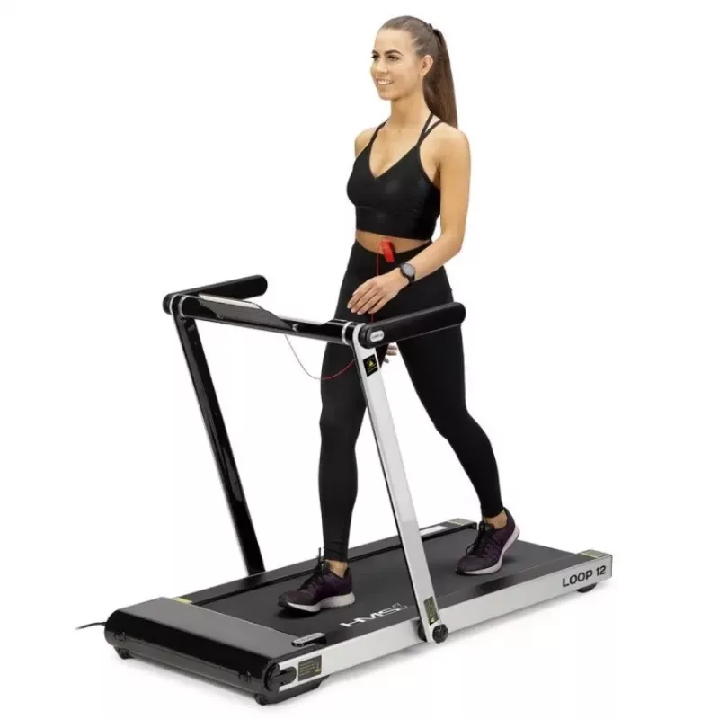 HMS LOOP12 elektrische loopband 1-12 km/h, grijs