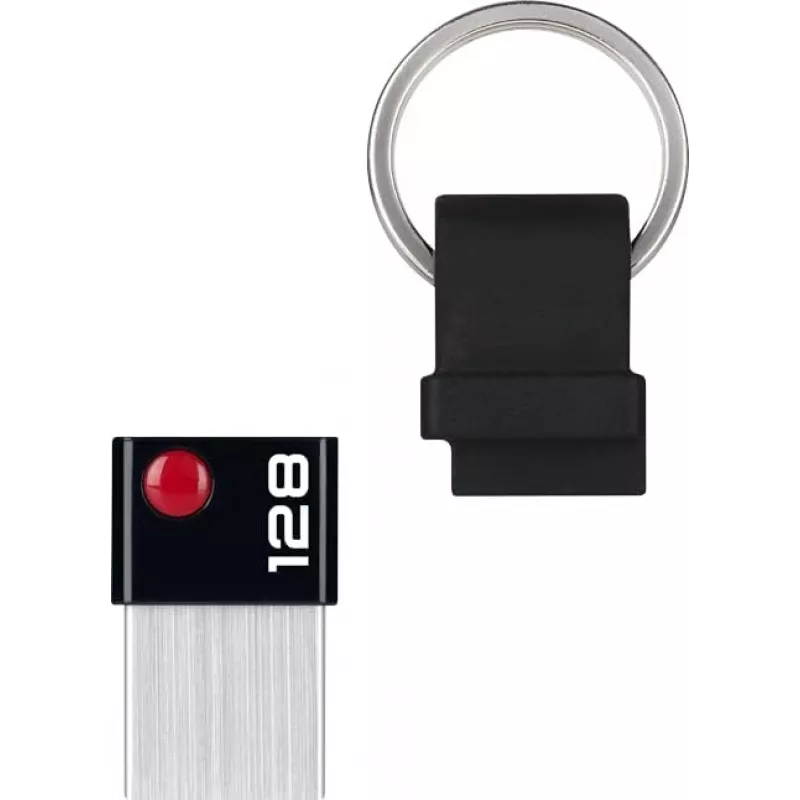 USB-stick EMTEC ECMMD128GT103 128 GB USB Type-A 3.2 Gen 1 (3.1) zwart, lezen 180 MB/s, schrijven 25 MB/s