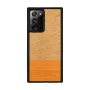 Beschermhoes Man and Wood Galaxy Note 20 Ultra visgraatpatroon oranje zwart