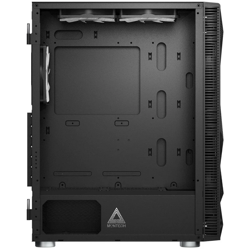 MONTECH X3 X3MESH-BK MIDI-Tower-behuizing zwart Mesh PC-behuizing