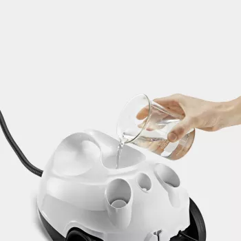 Kärcher SC 2 EasyFix cilinder-stoomreiniger 1 L 1500 W Zwart, Wit