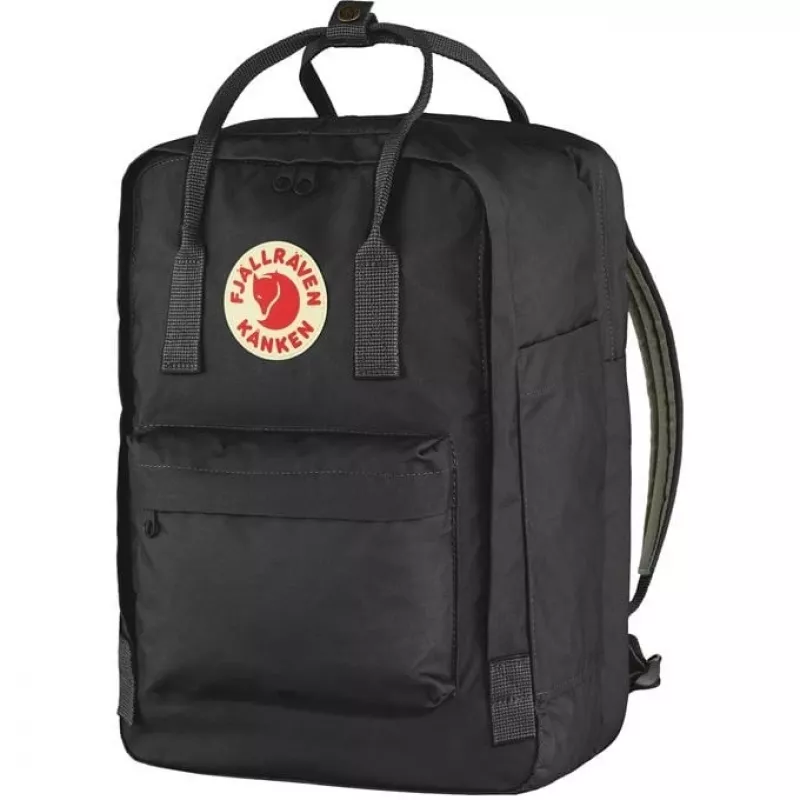 Casual rugzak Fjällräven Kanken zwart polyamide polypropyleen vinylon