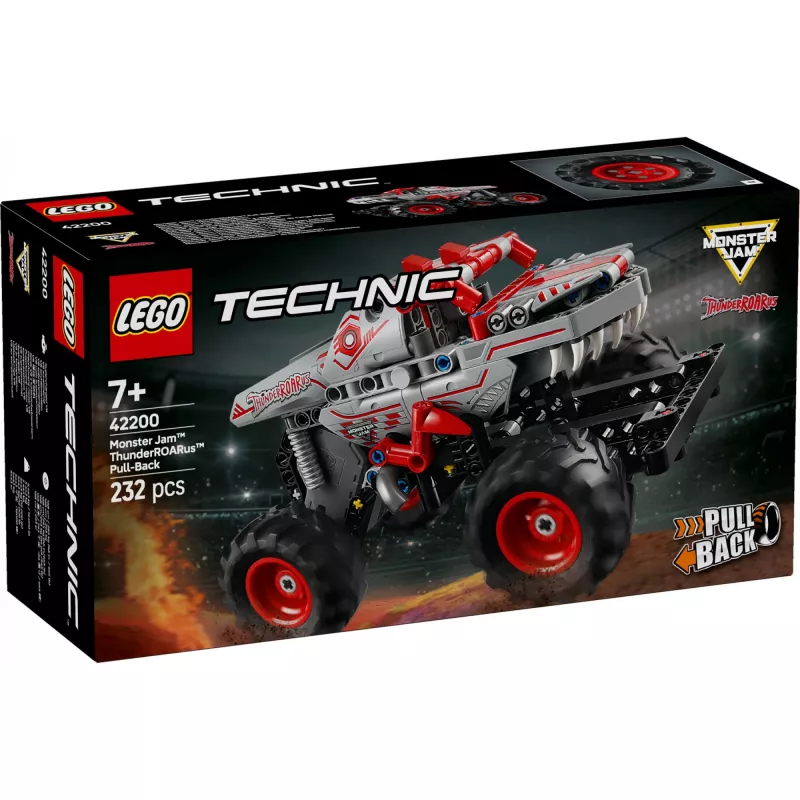LEGO TECHNIC 42200 Monster Jam™ ThunderROARus™ met terugtrekmotor