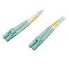 Tripp 2M 10Gb/100Gb Duplex Multimode 50/125 OM4 LSZH glasvezel-patchkabel LC/LC aqua 2 meter - patchkabel - LC Multimode (M)