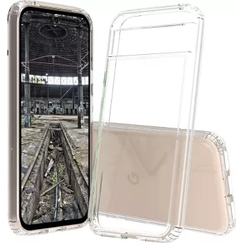 Beschermhoes voor de achterkant jt berlin Pankow Clear voor Google Pixel 8a transparant