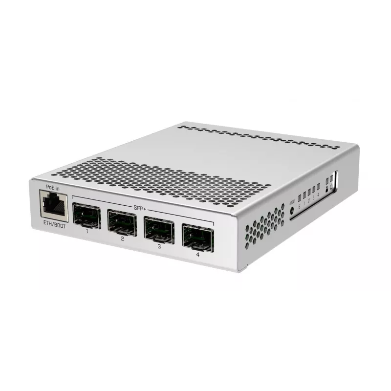 MikroTik | switch | CRS305-1G-4S+IN | web-managed | desktop | 1 Gbps (RJ-45) poortaantal 1 | SFP+ poortaantal 4