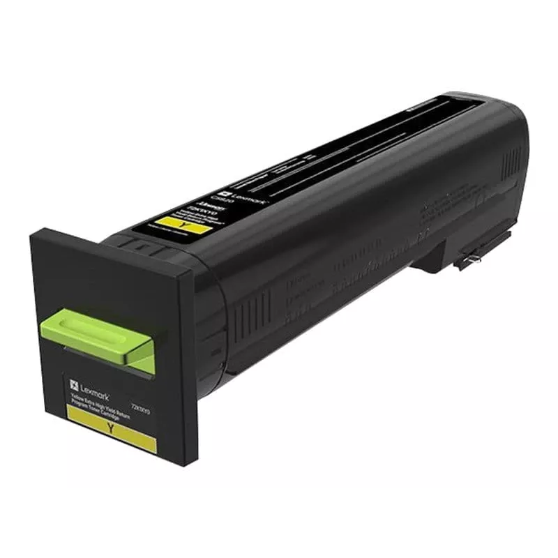 Tonerpatroon Lexmark RETURN-tonerpatroon geel 72K2XY0 72000 pagina's