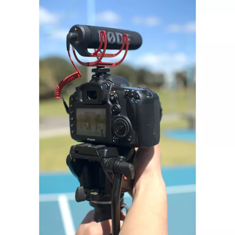 VideoMic GO, microfoon zwart/rood