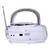 Blaupunkt BB7-WH draagbare stereoset digitaal 2.4 W FM grijs MP3-weergave