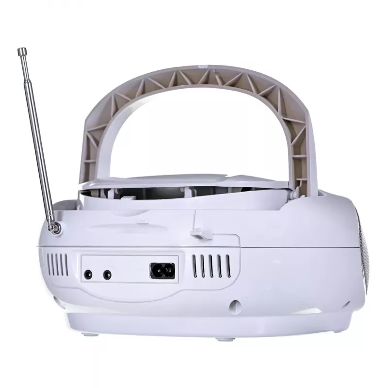Blaupunkt BB7-WH draagbare stereoset digitaal 2.4 W FM grijs MP3-weergave